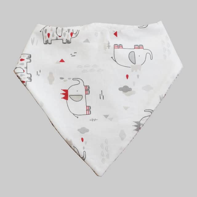 bavaglino bandana elefantini